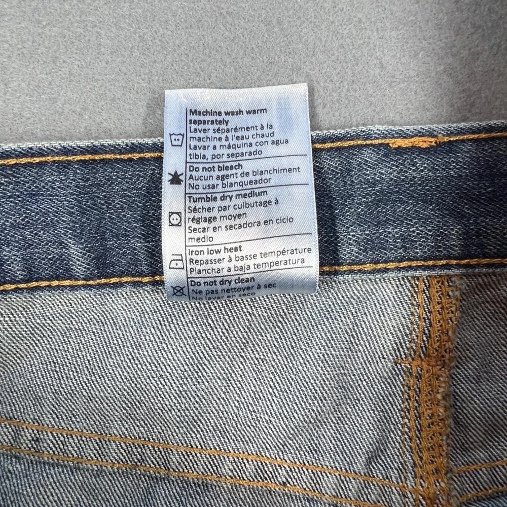 Carhartt Blue Jeans Mens 36x30 Relaxed Fit Straight Leg Denim 101483-980